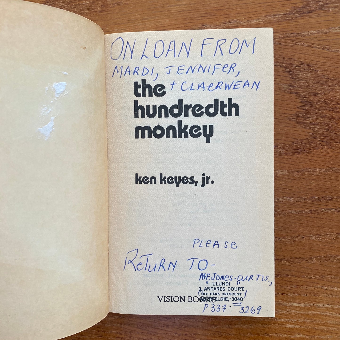 The Hundredth Monkey - Ken Keyes Jr