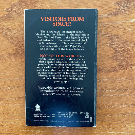 Not Of This World - Peter Kolosimo