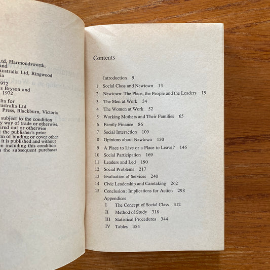 The Australian Newtown - Lois Bryson  & Grace Thompson