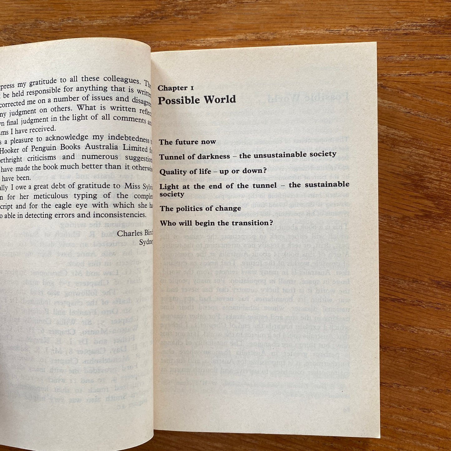 Confronting The Future - Charles Birch