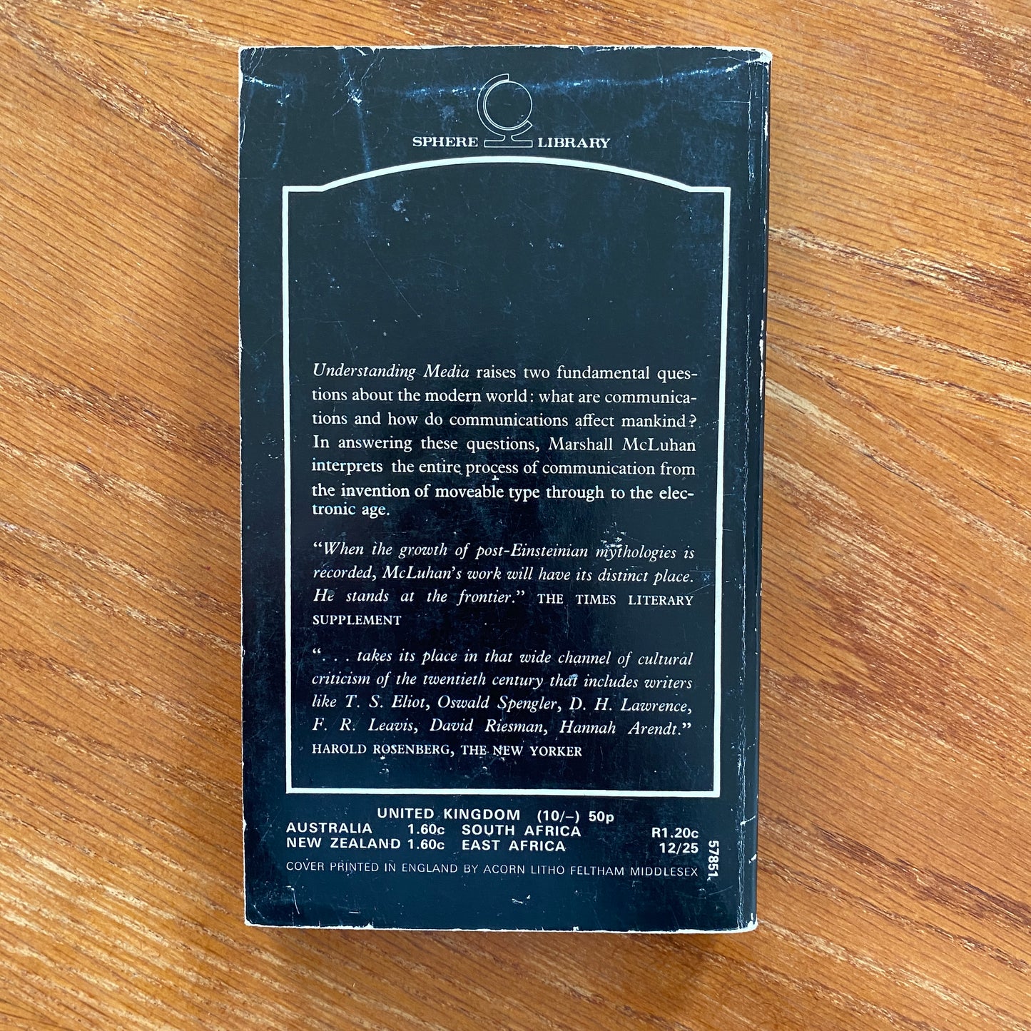 Understanding The Media - Marshall McLuhan