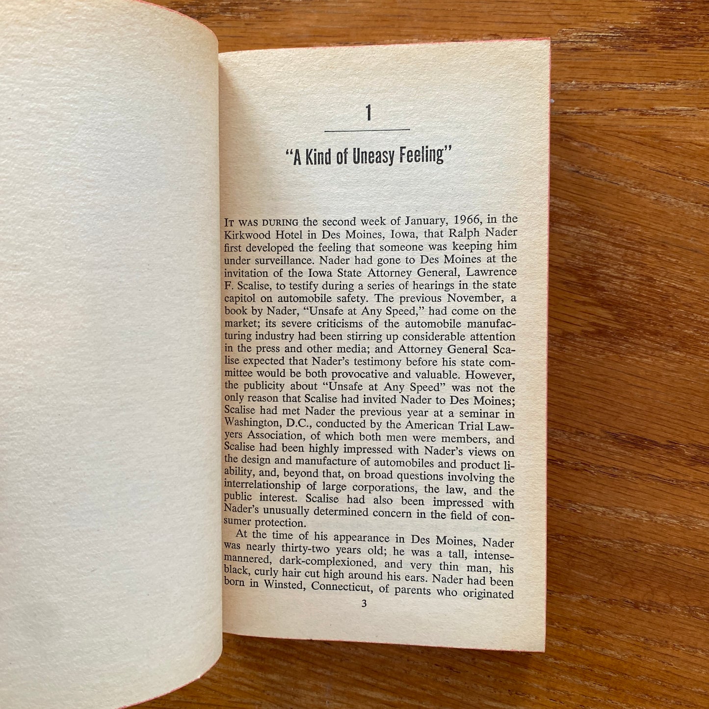 The Investigation Of Ralph Nader - Thomas Whiteside