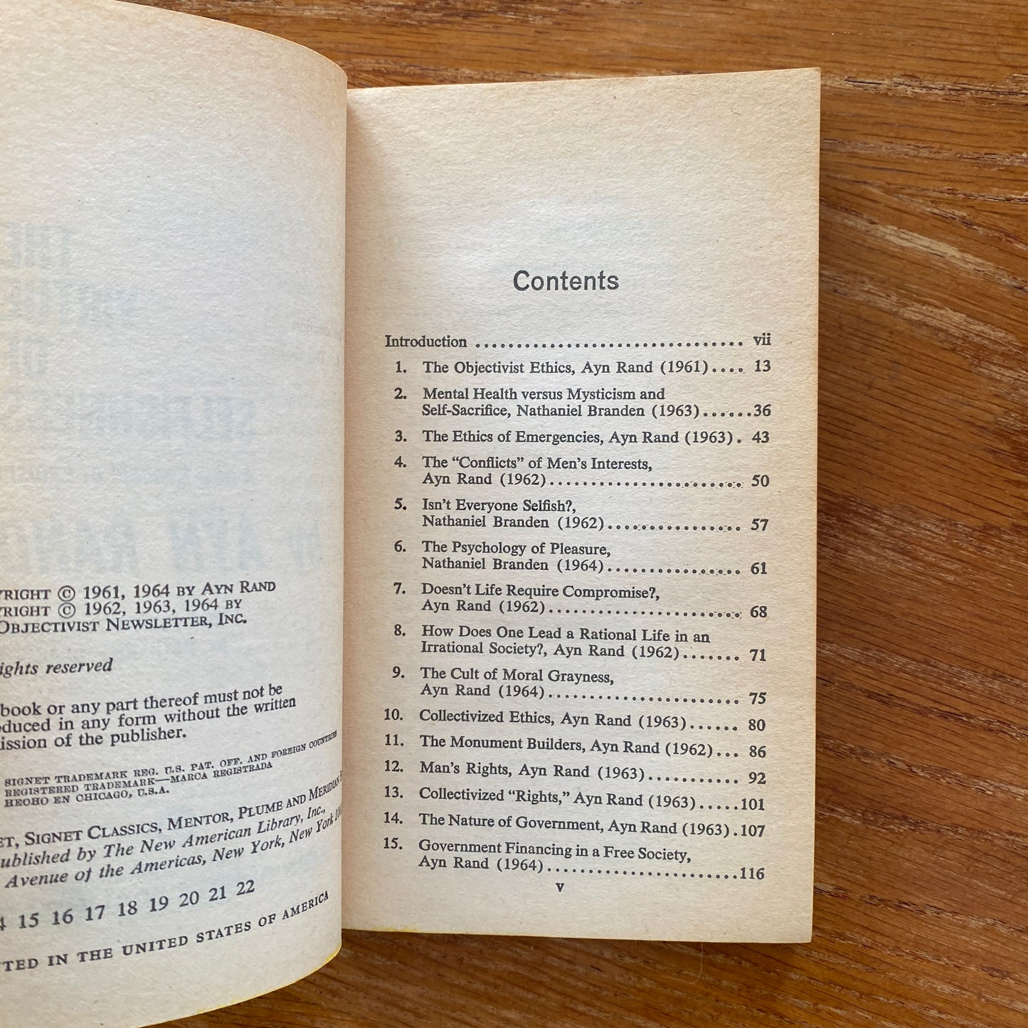 The Virtue Of Selfishness - Ayn Rand