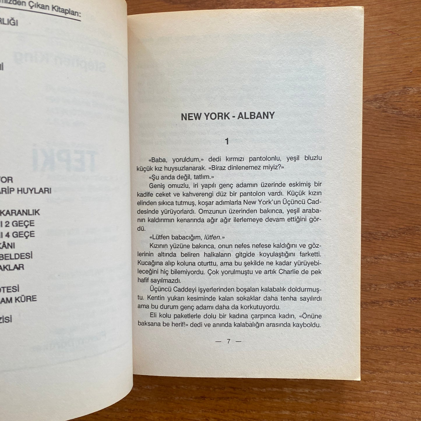 Tepki (Firestarter Turkish Edition) - Stephen King