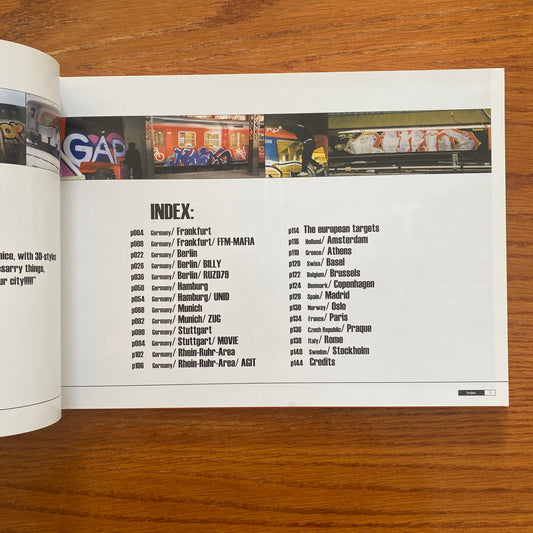 Surf The City - Graffiti on Subways in Germany & Europe