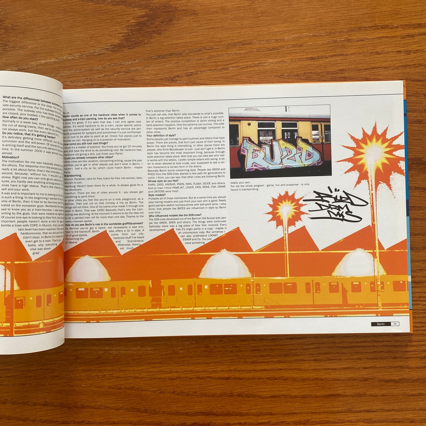Surf The City - Graffiti on Subways in Germany & Europe