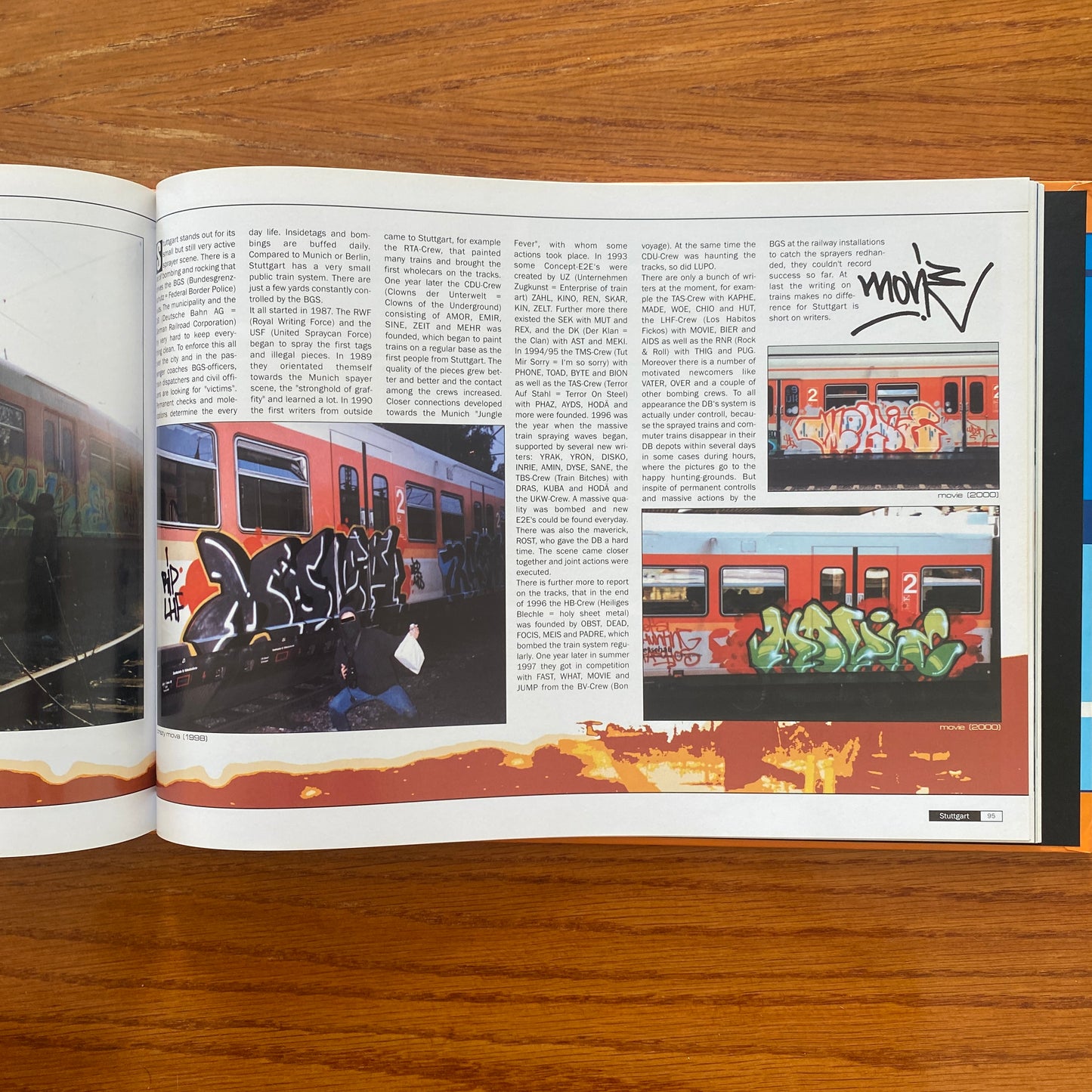 Surf The City - Graffiti on Subways in Germany & Europe