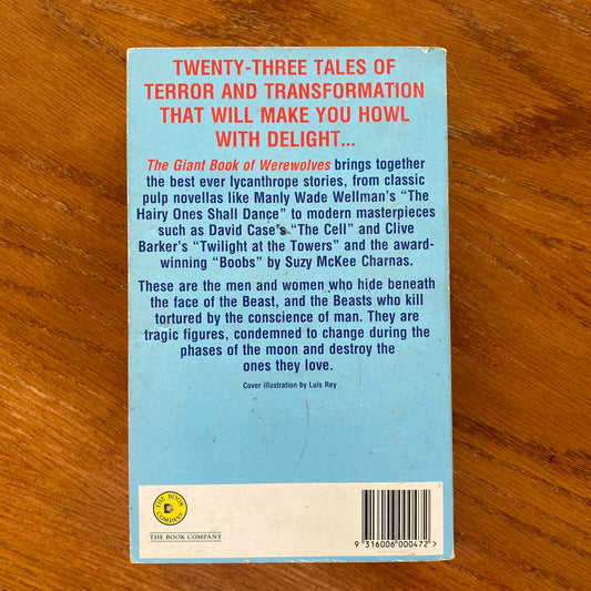 The Giant Book Of Werewolves - Clive Barker & More