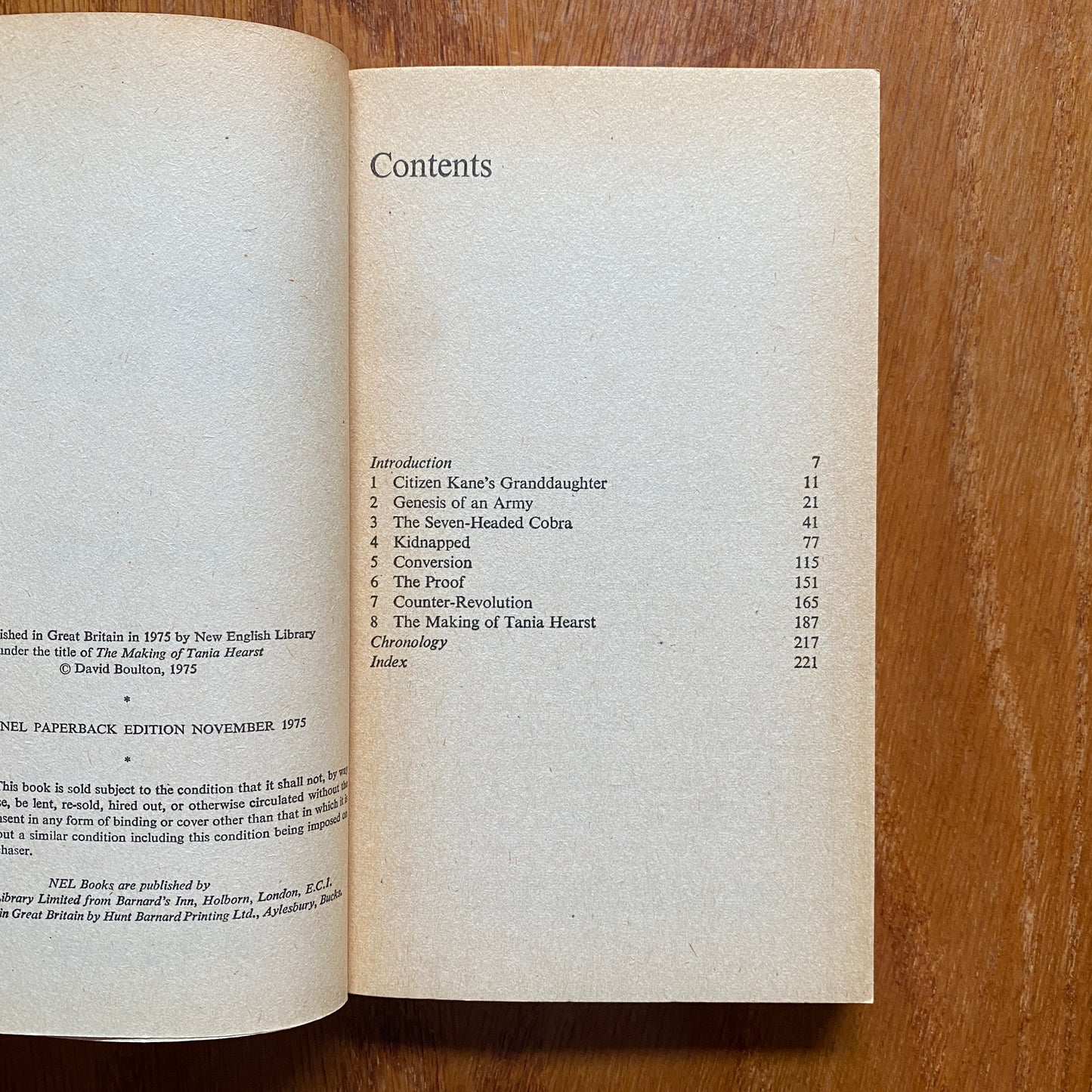 The Making of Tania: The Patty Hearst Story – David Boulton