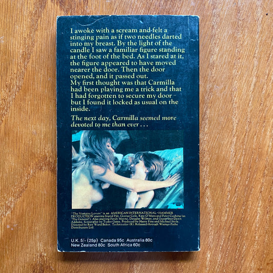 The Vampire Lovers - J. Sheridan Le Fanu