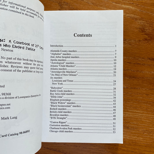 Still  At Large - Michael Newton