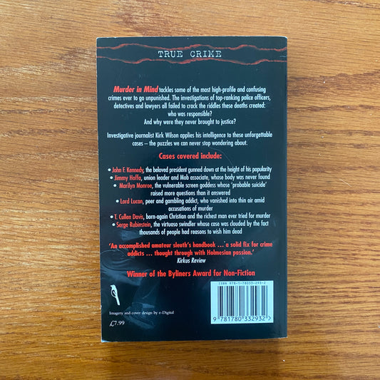 Murder In Mind - Kirk Wilson