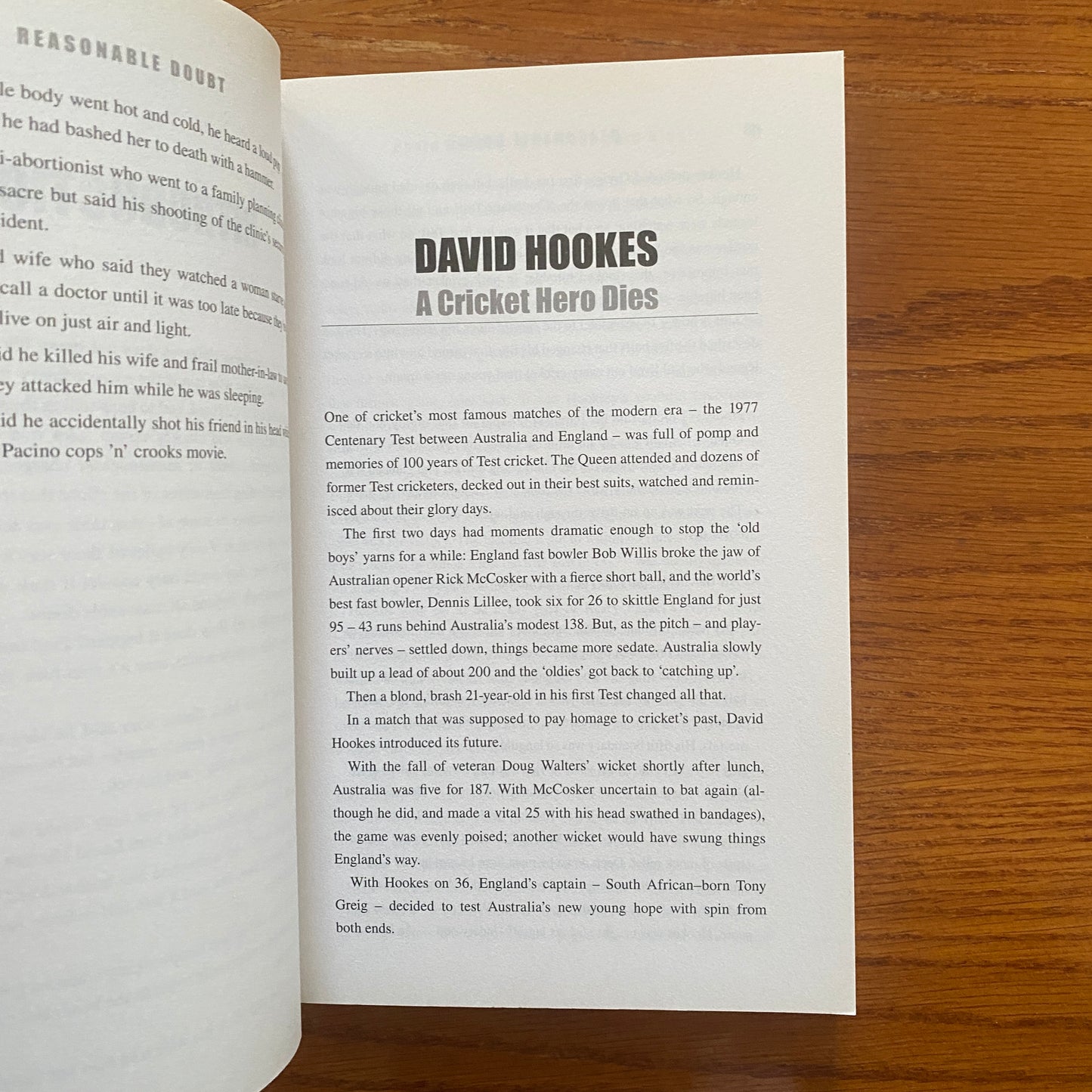 Reasonable Doubt: Bizarre Tales of Death & Justice - Wayne Howell