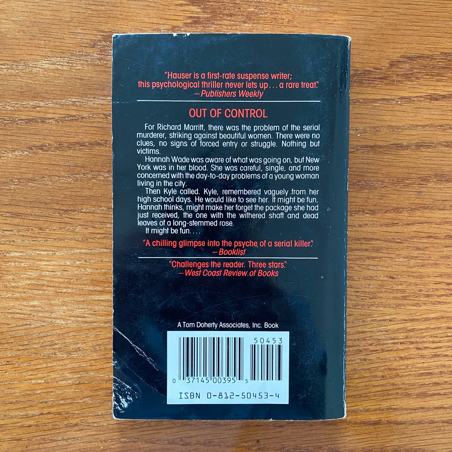 Dear Hannah - Thomas Hauser