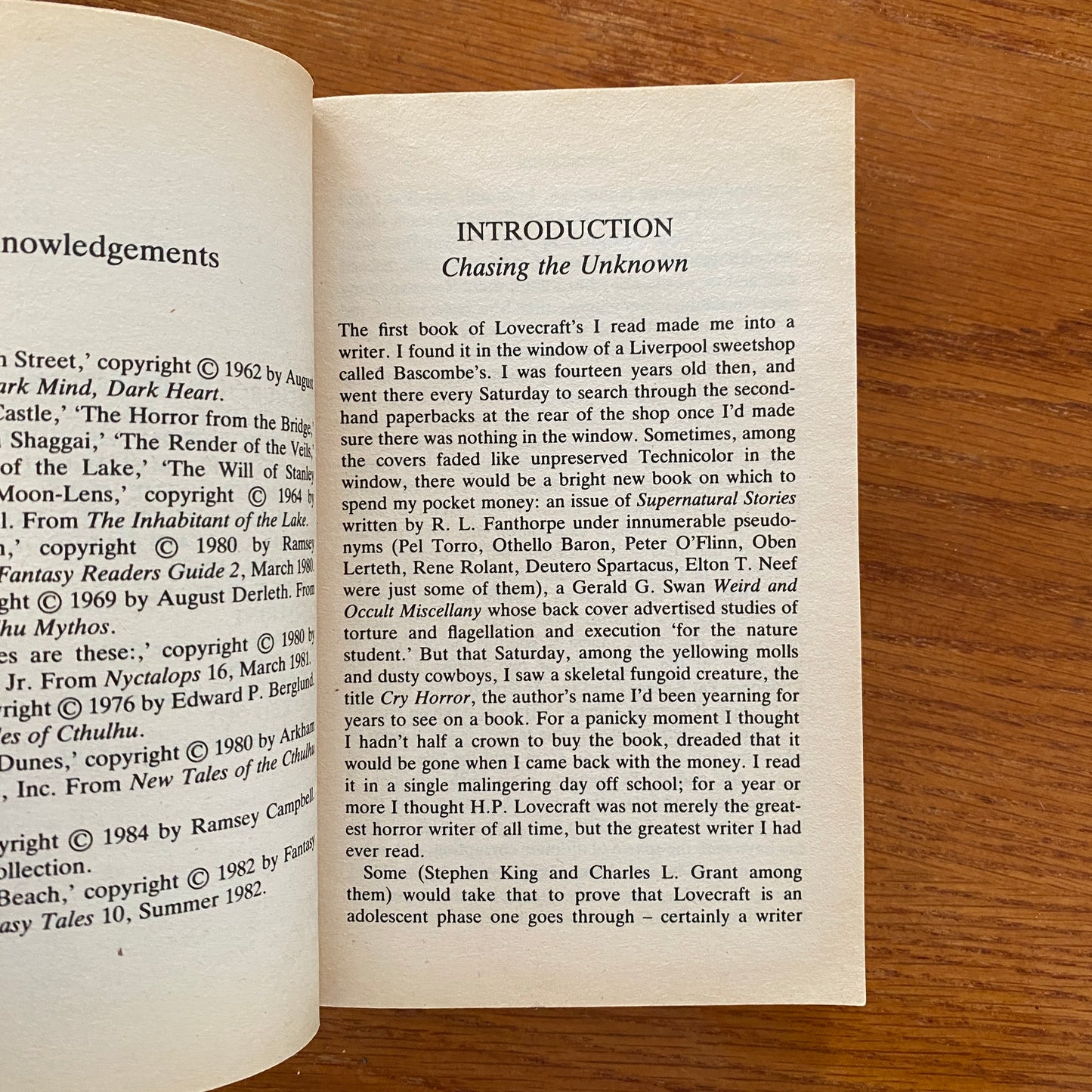 Cold Print - Ramsey Campbell