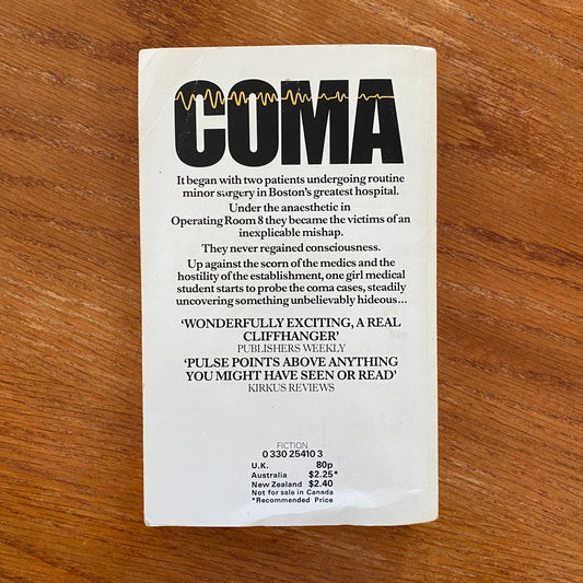 Coma - Robin Cook