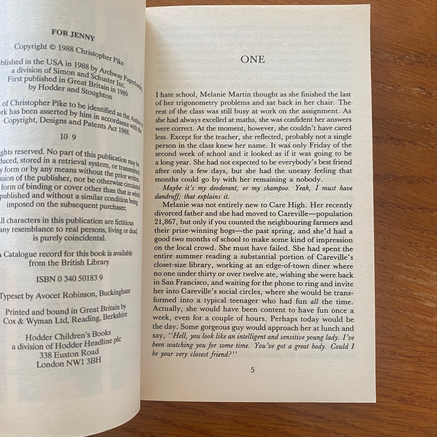 Last Act - Christopher Pike