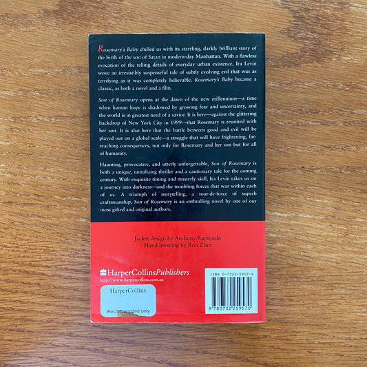 Son Of Rosemary - Ira Levin