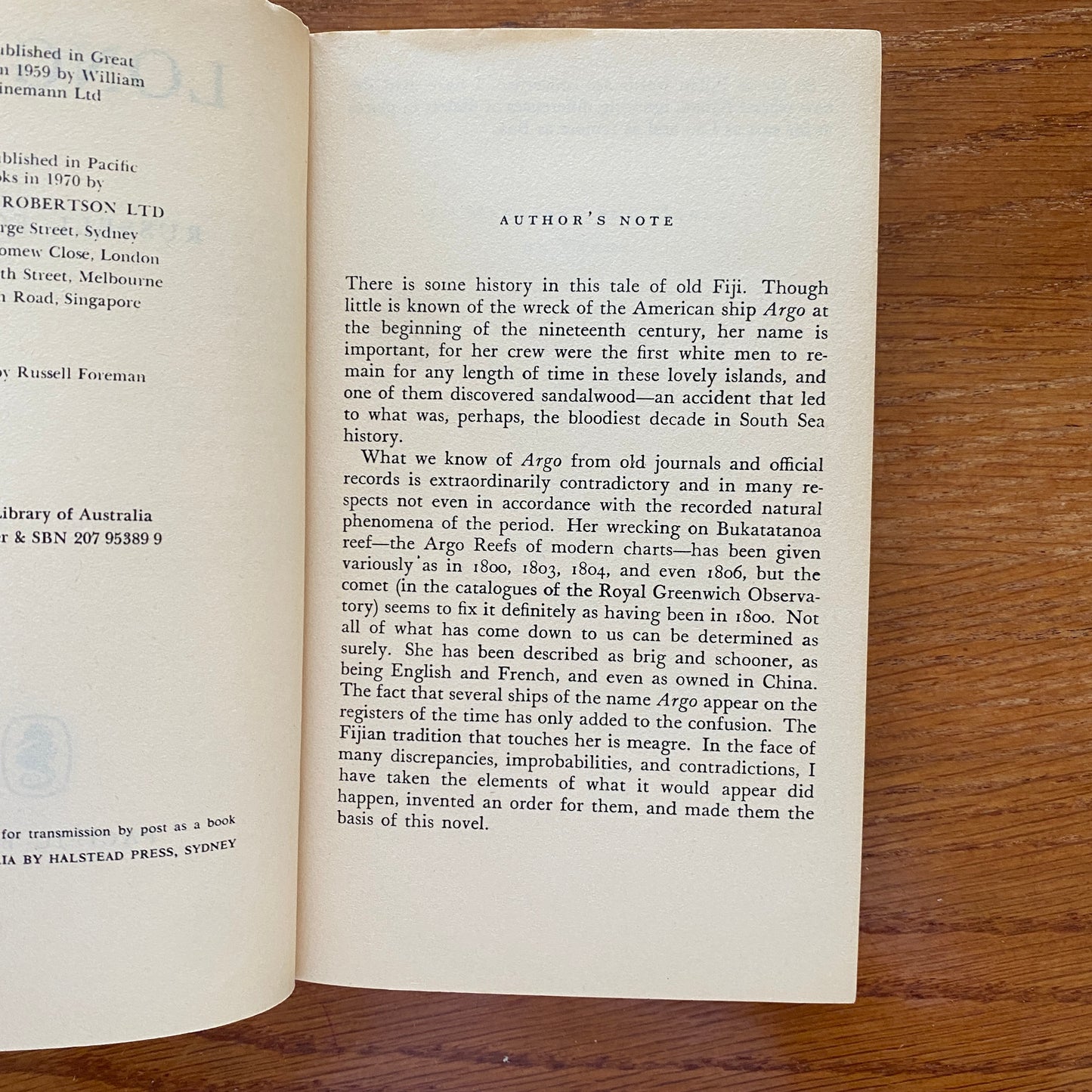 The Long Pig - Russell Foreman