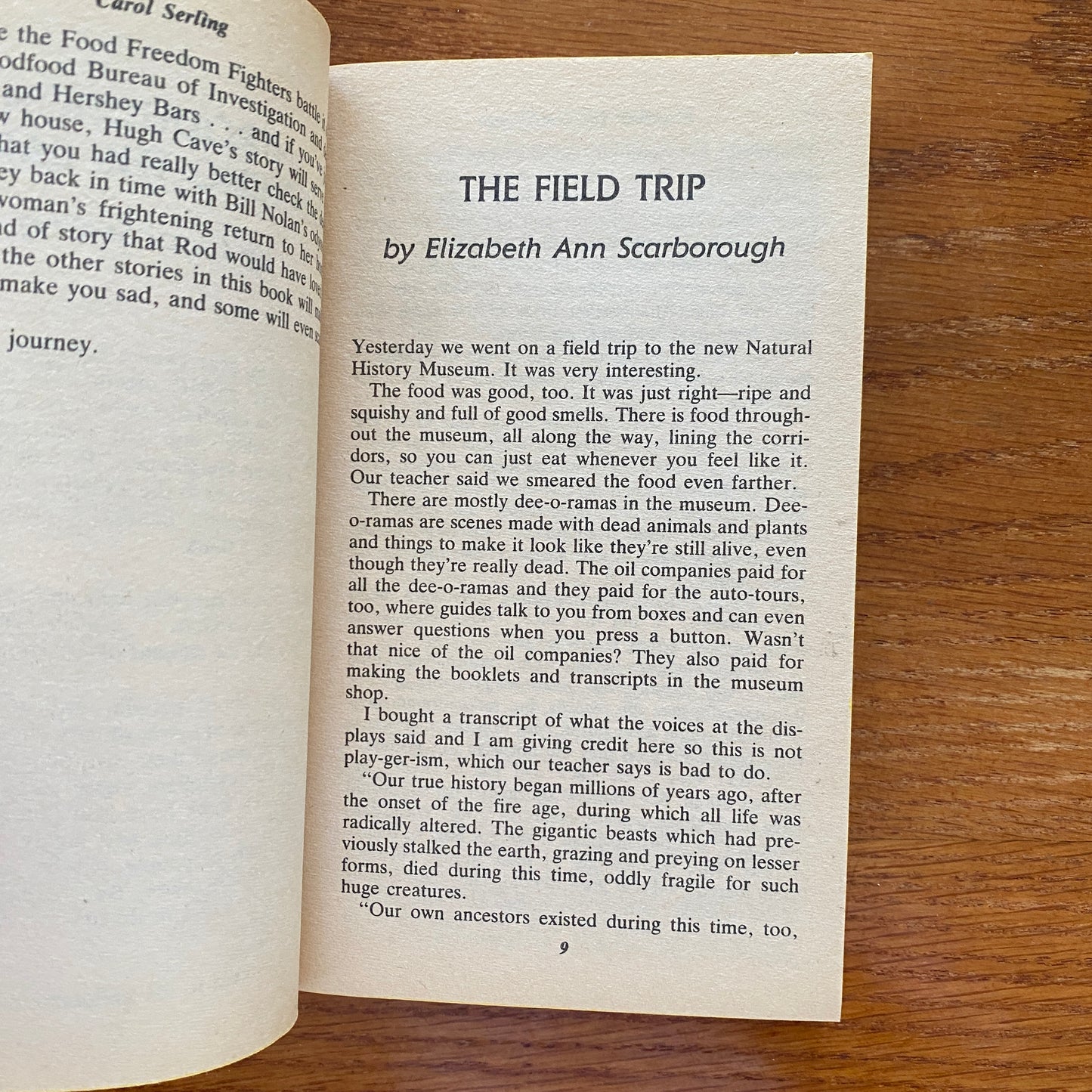 The Twilight Zone - Carol Serling