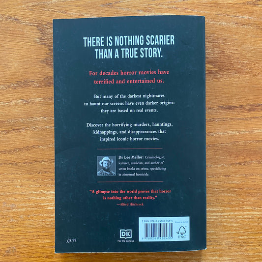 Behind The Horror - Dr Lee Mellor