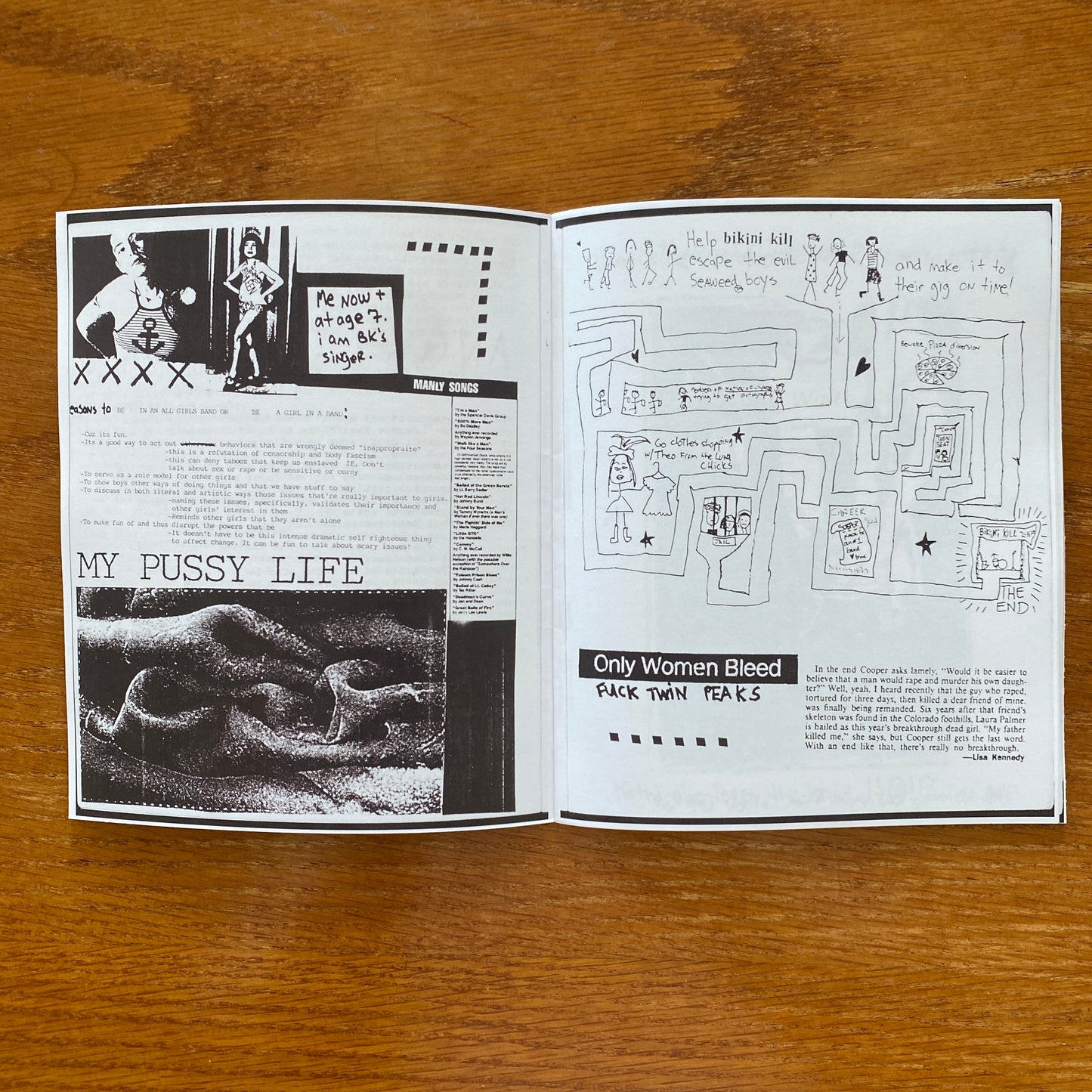 Bikini Kill: A Color and Activity Book