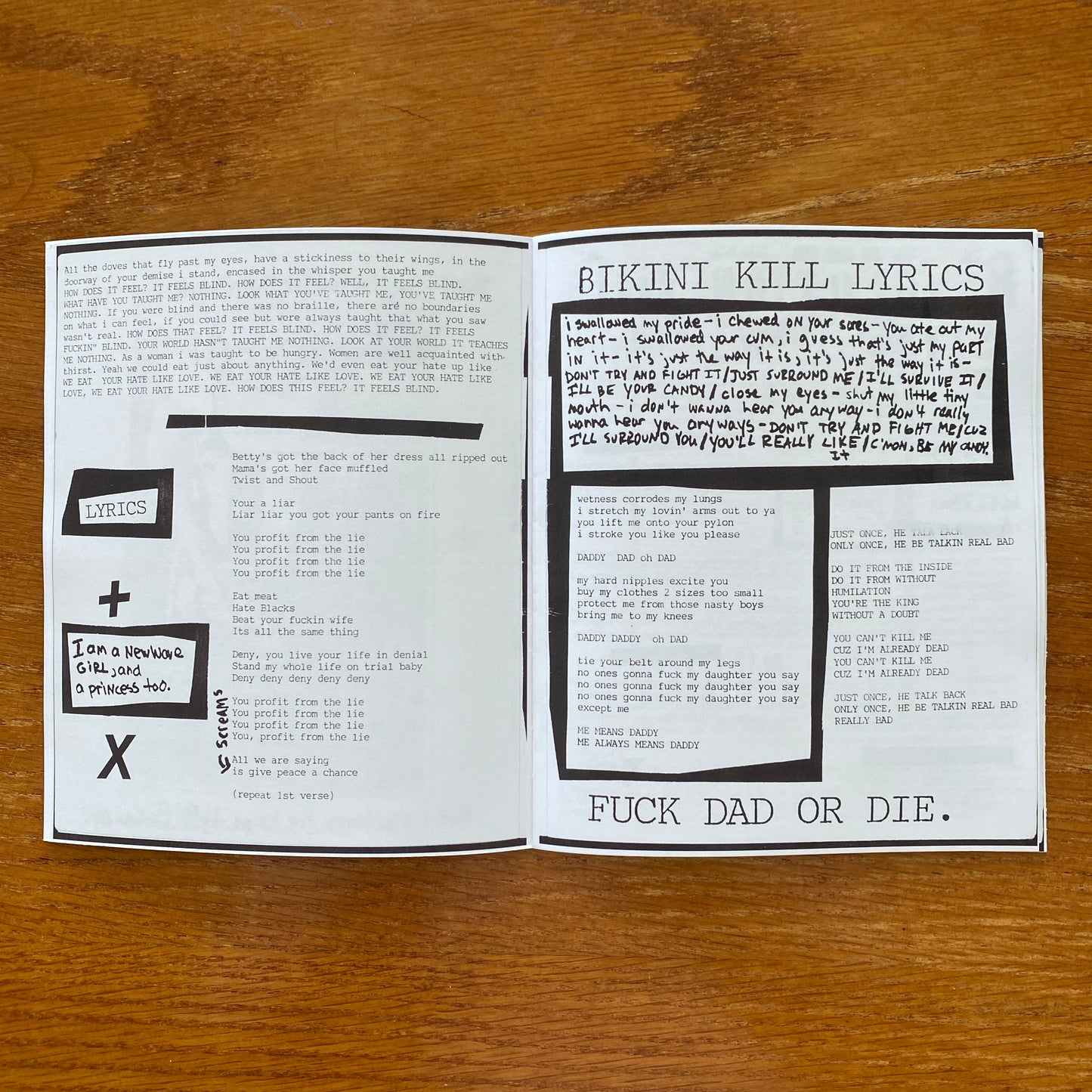 Bikini Kill: A Color and Activity Book