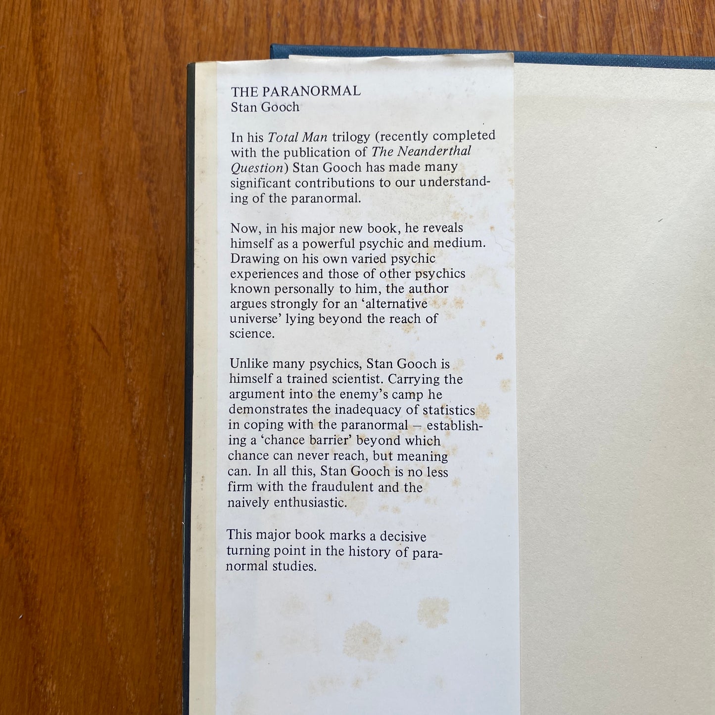 The Paranormal - Stan Gooch