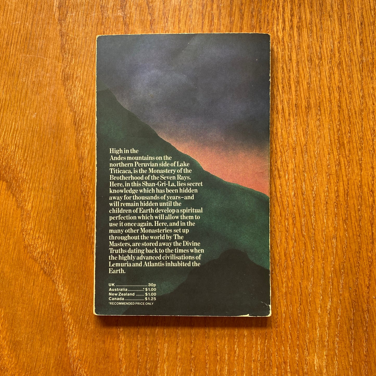 The Secret of the Andes - Brother Phillip