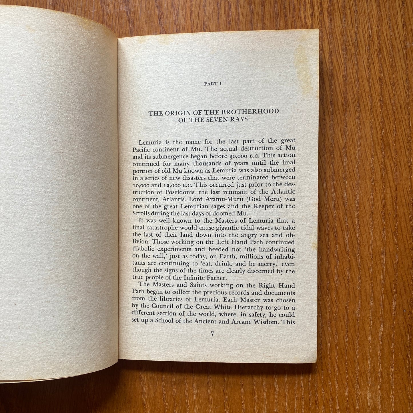 The Secret of the Andes - Brother Phillip