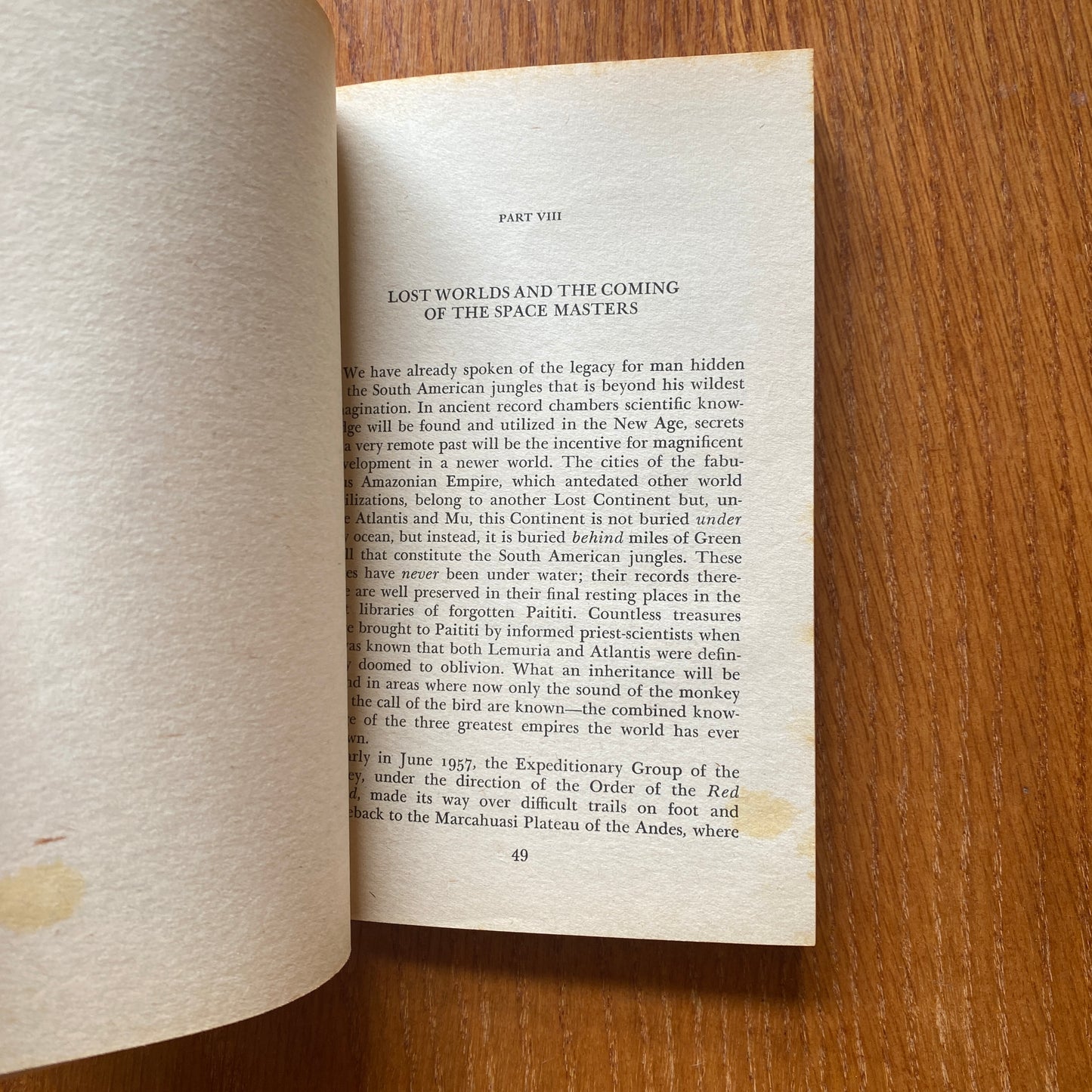 The Secret of the Andes - Brother Phillip