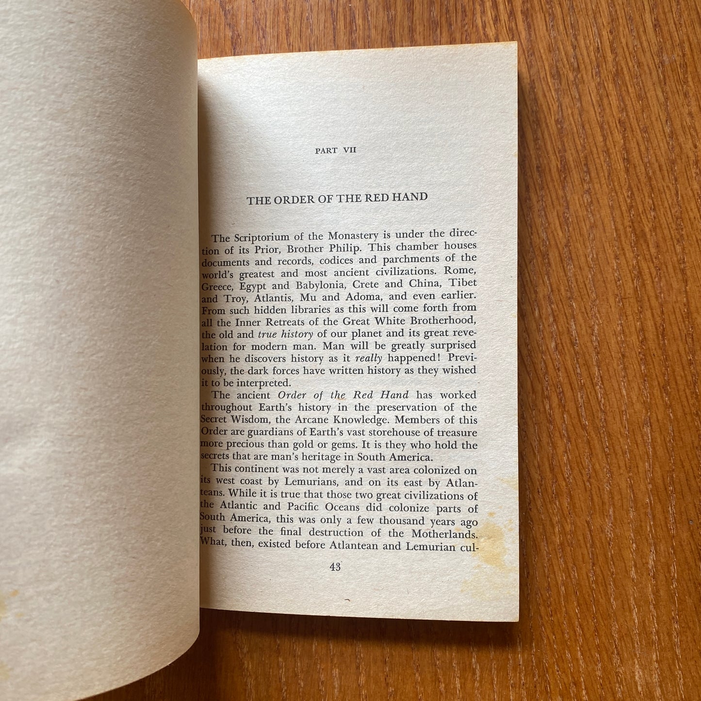 The Secret of the Andes - Brother Phillip