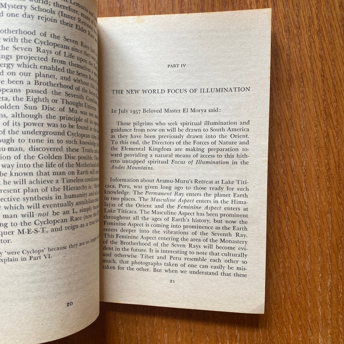 The Secret of the Andes - Brother Phillip