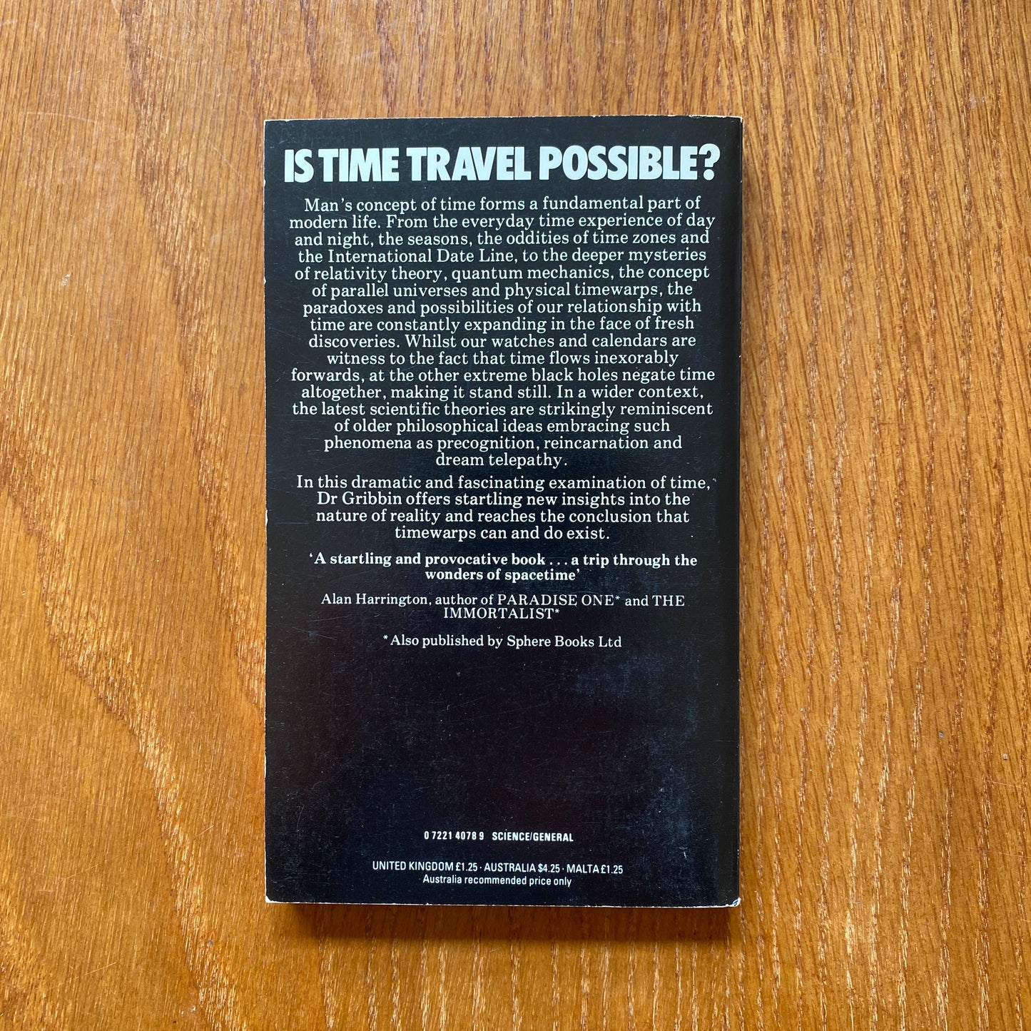 Timewarps - John Gribbin