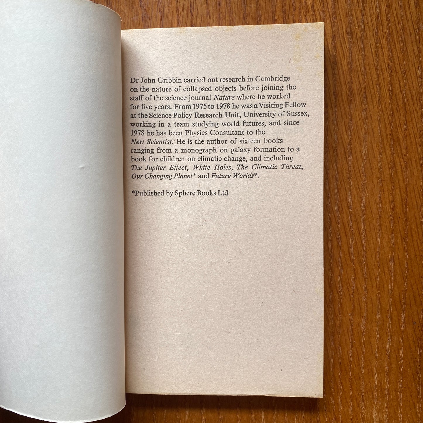 Timewarps - John Gribbin