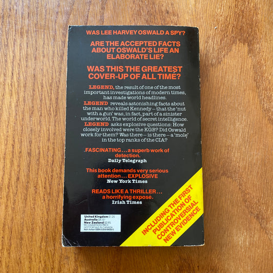 Legend - The Secret World of LHA - Edward Jay Epstein