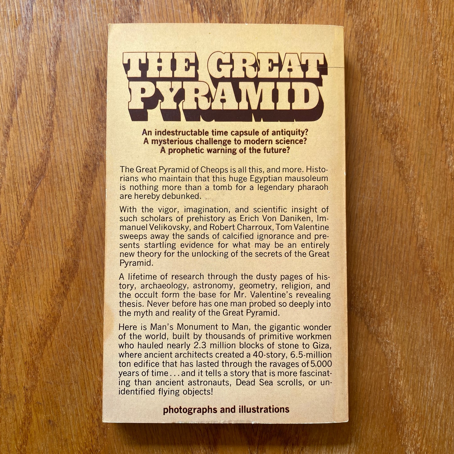 The Great Pyramid - Mans Monument to Man - Tom Valentine