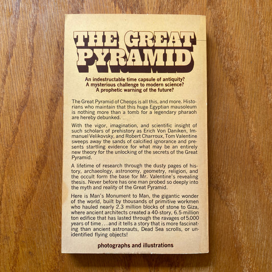 The Great Pyramid - Mans Monument to Man - Tom Valentine