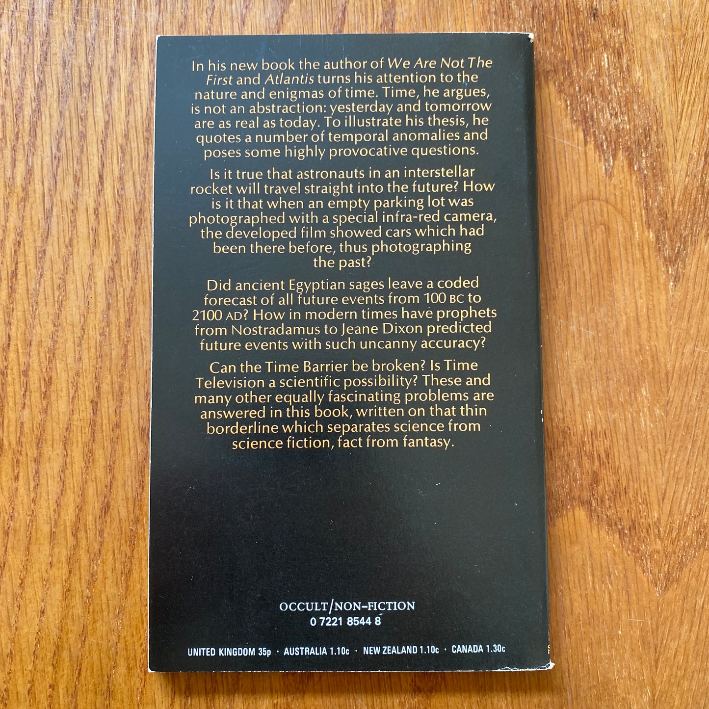 Beyond the Time Barrier - Andrew Tomas
