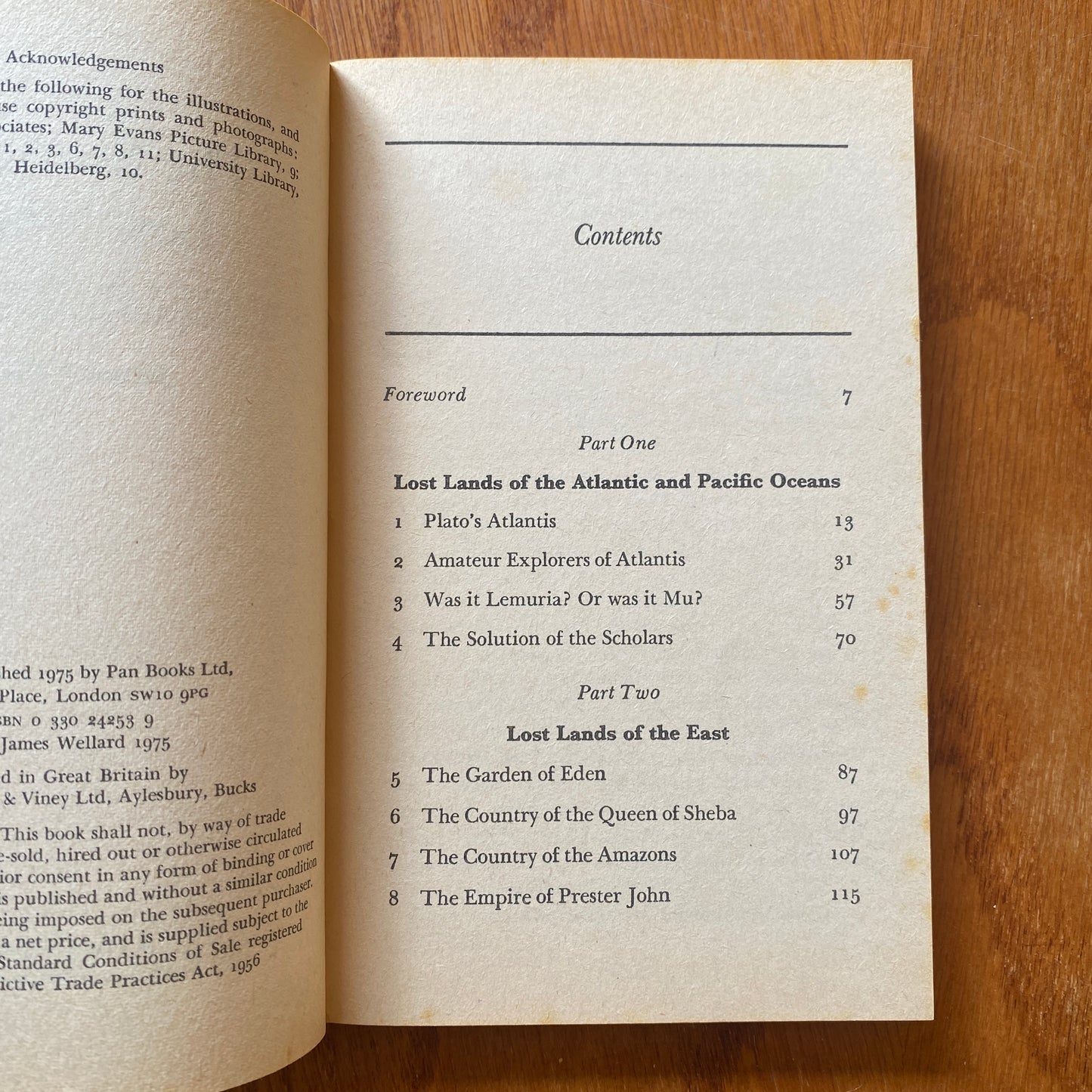 The Search for Lost Worlds - James Wellard