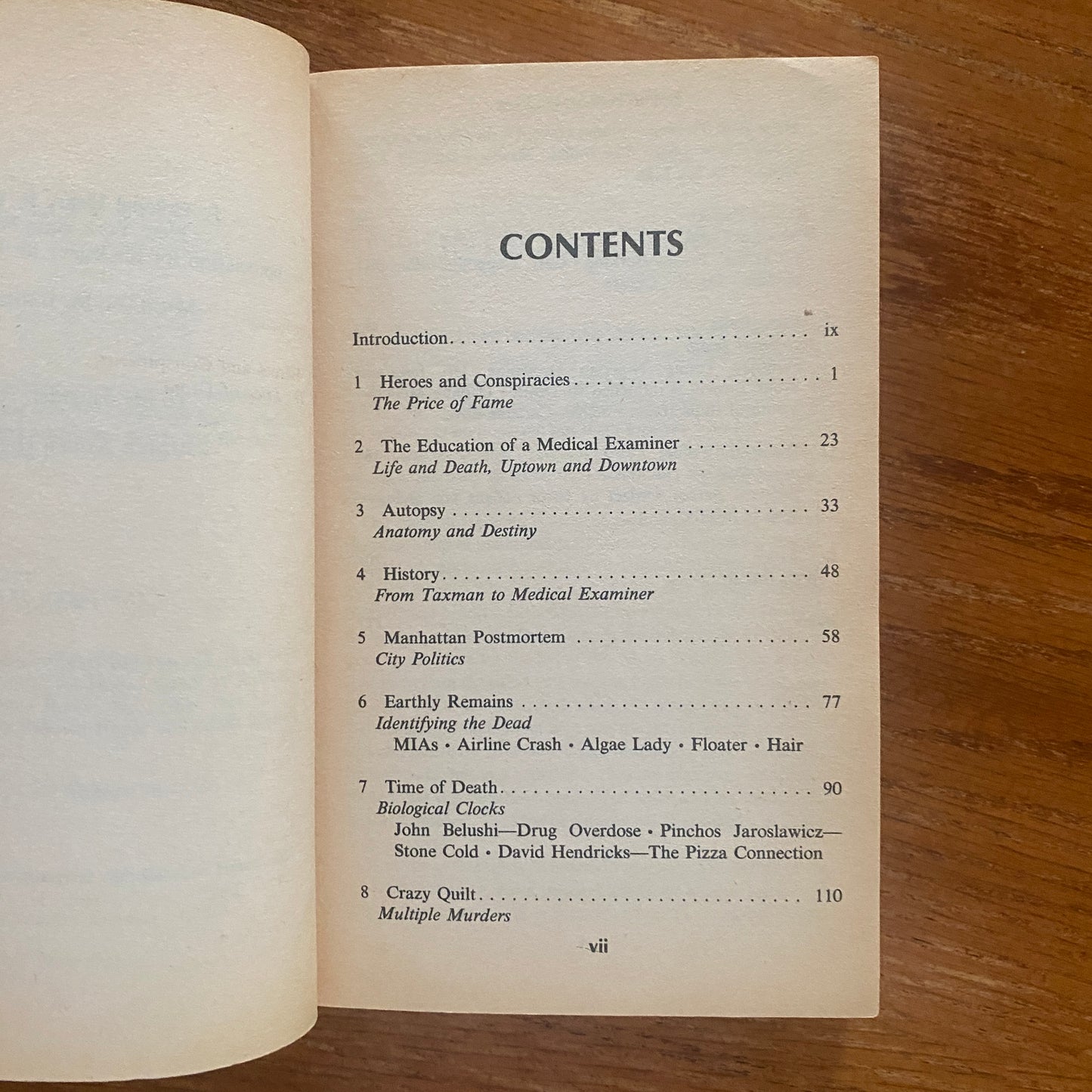 Unnatural Death: Confessions Of A Medical Examiner - Michael M. Baden MD