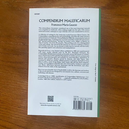 Compendium Malificarum: The Montague Summers Edition –  Francesco Maria Guazzo