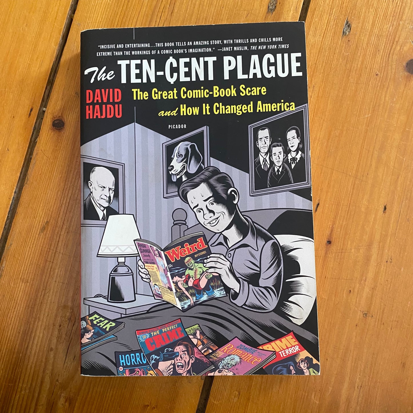 The Ten-Cent Plague: The Great Comic-Book Scare and How It Changed America By Dy David Hajdu