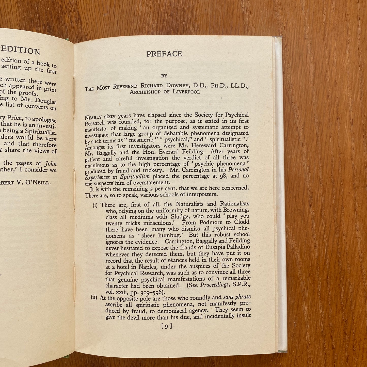 Spiritualism: As Spiritualists Have Written of – Herbert V. O'Neill