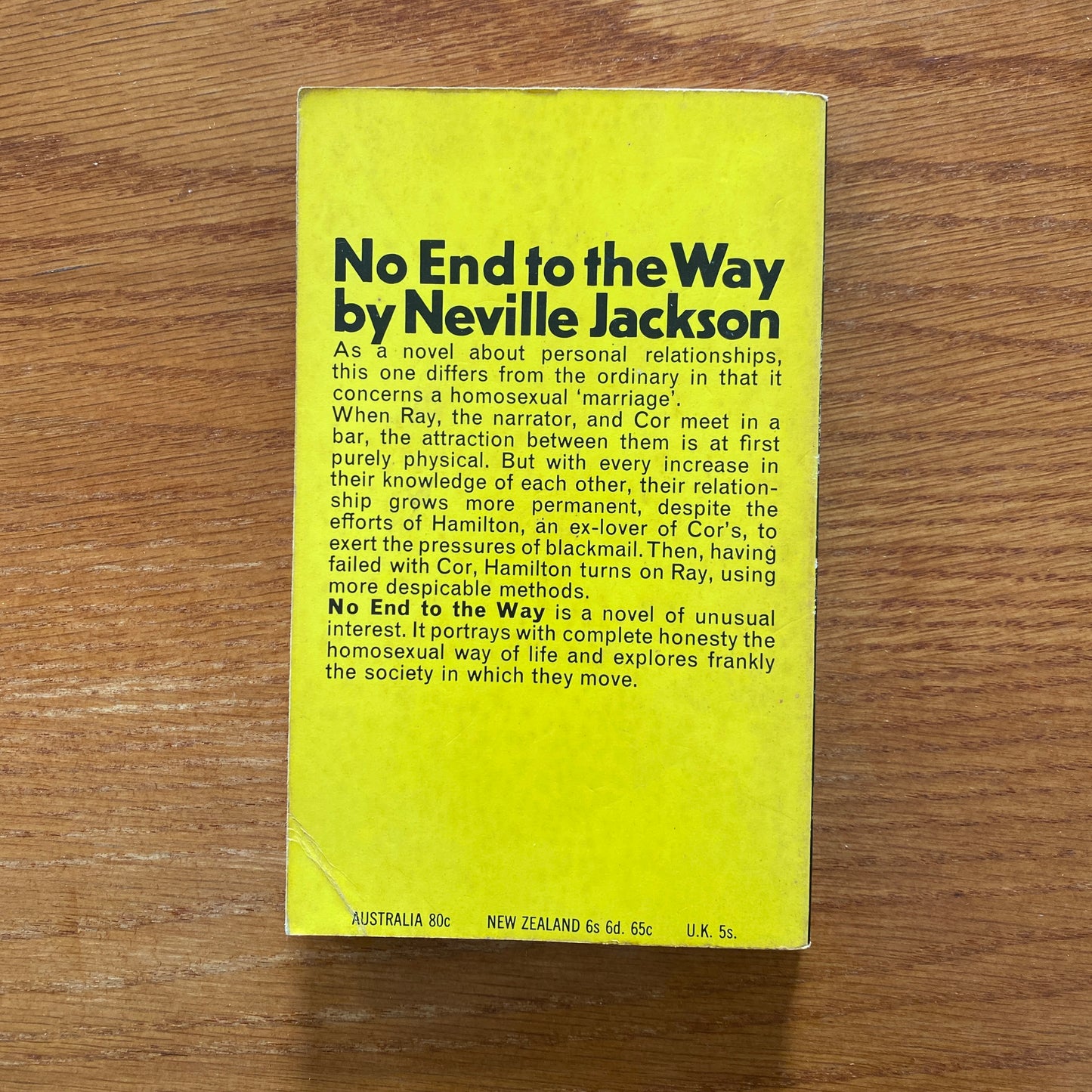 No End To The Way - Neville Jackson