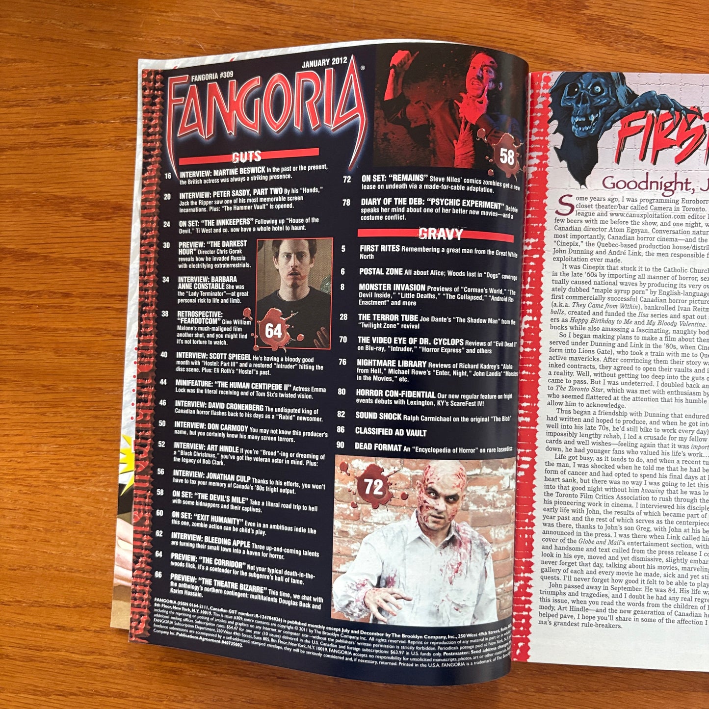 Fangoria 309