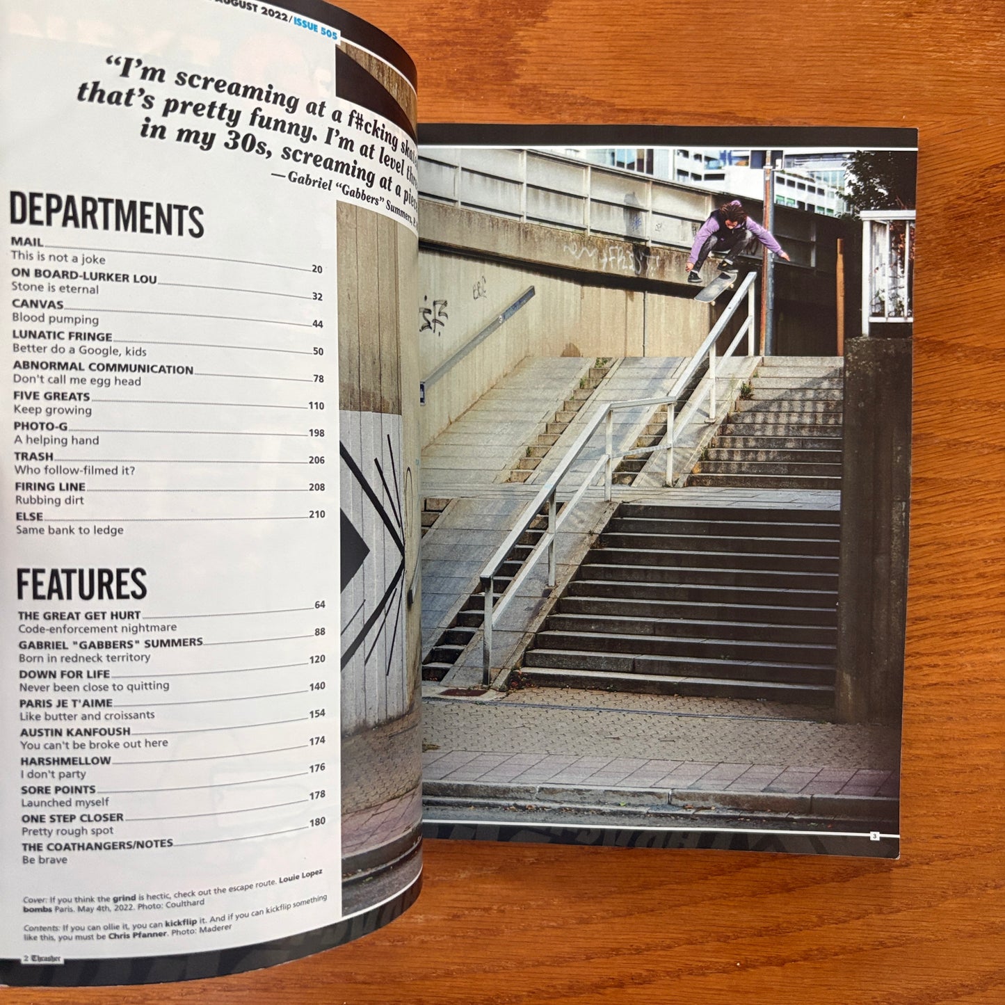 Thrasher Aug 2022