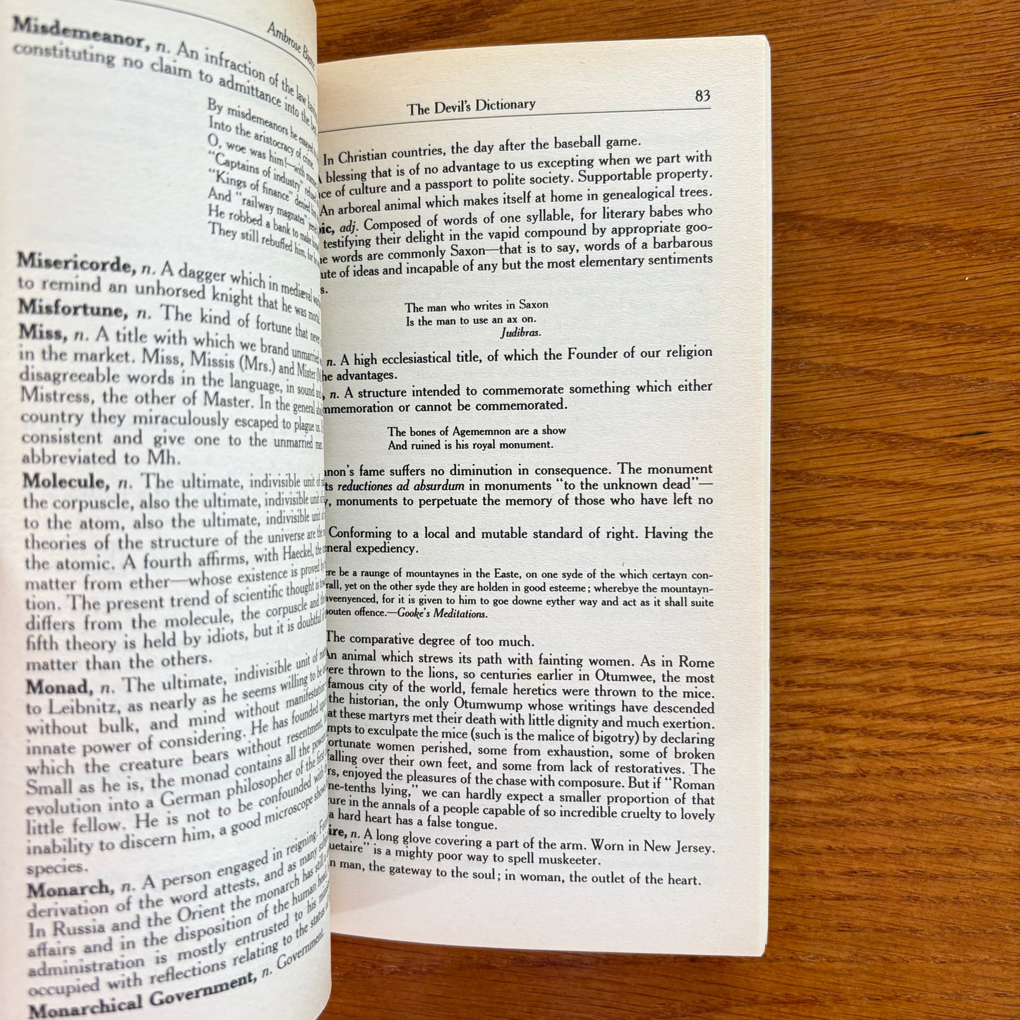The Devil’s Dictionary - Ambrose Bierce