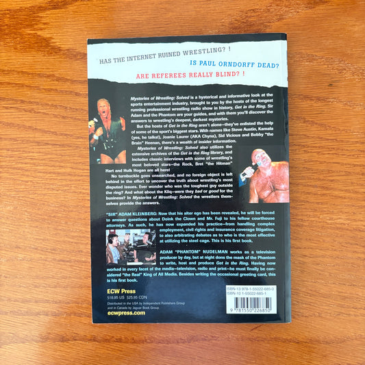 Mysteries of Wrestling Solved! - Sir Adam Kleinberg & Adam “Phantom” Nudelman