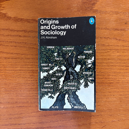 Origins and Growth of Sociology - J.H. Abraham